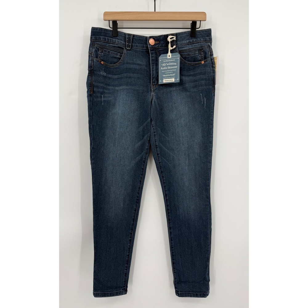 Democracy Skinny Jeans in Dark Indigo Wash